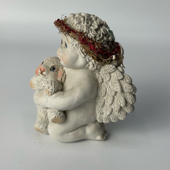 Dreamsicles Cherub Collectables Vintage “ Love My Lamb “ 1997 Figurine Used - Picture 3 of 6